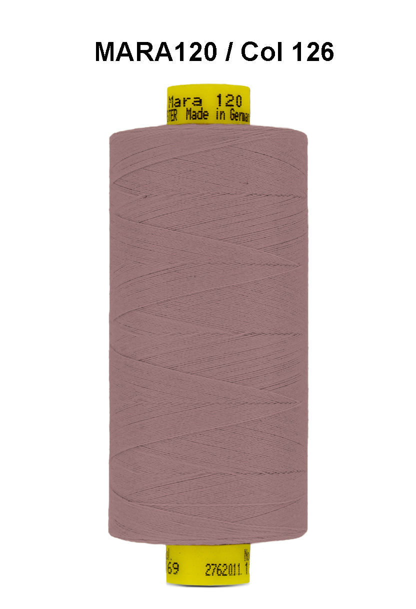 Gütermann Industrial Mara 120  Thread -  SHADE CARD 9 to 12