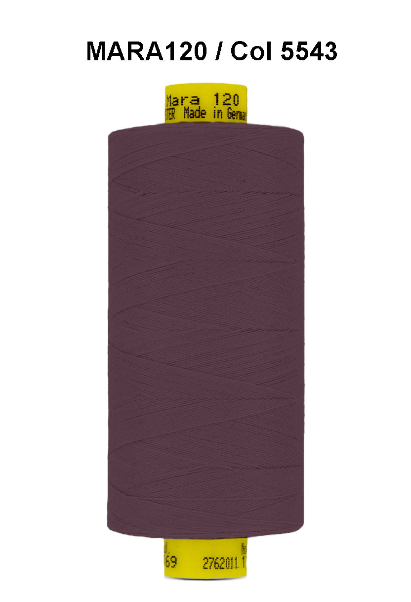 Gütermann Industrial Mara 120  Thread - SHADE CARD 29 & 30