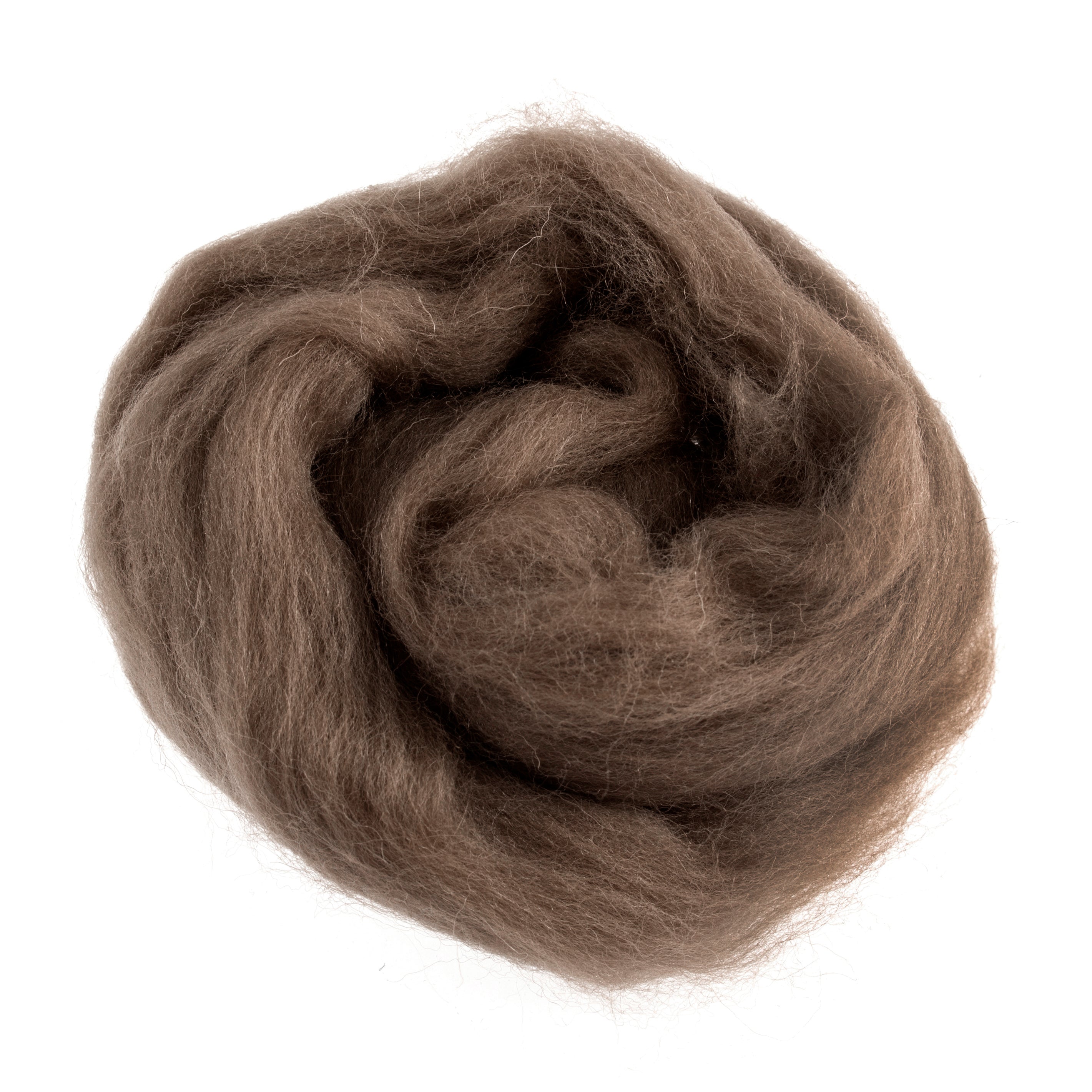 Trimits Natural Wool Roving – 10g Colorfast Fiber for Felting & Crafts