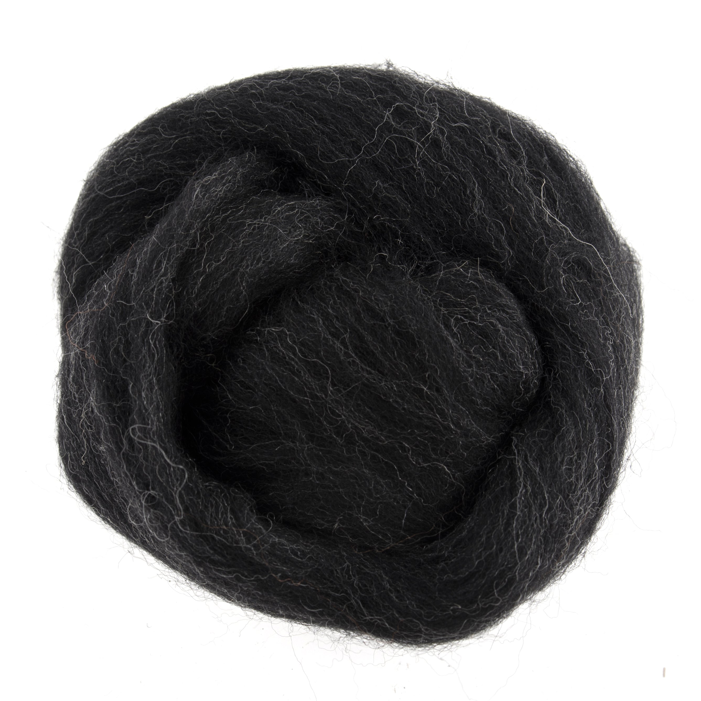 Trimits Natural Wool Roving – 10g Colorfast Fiber for Felting & Crafts
