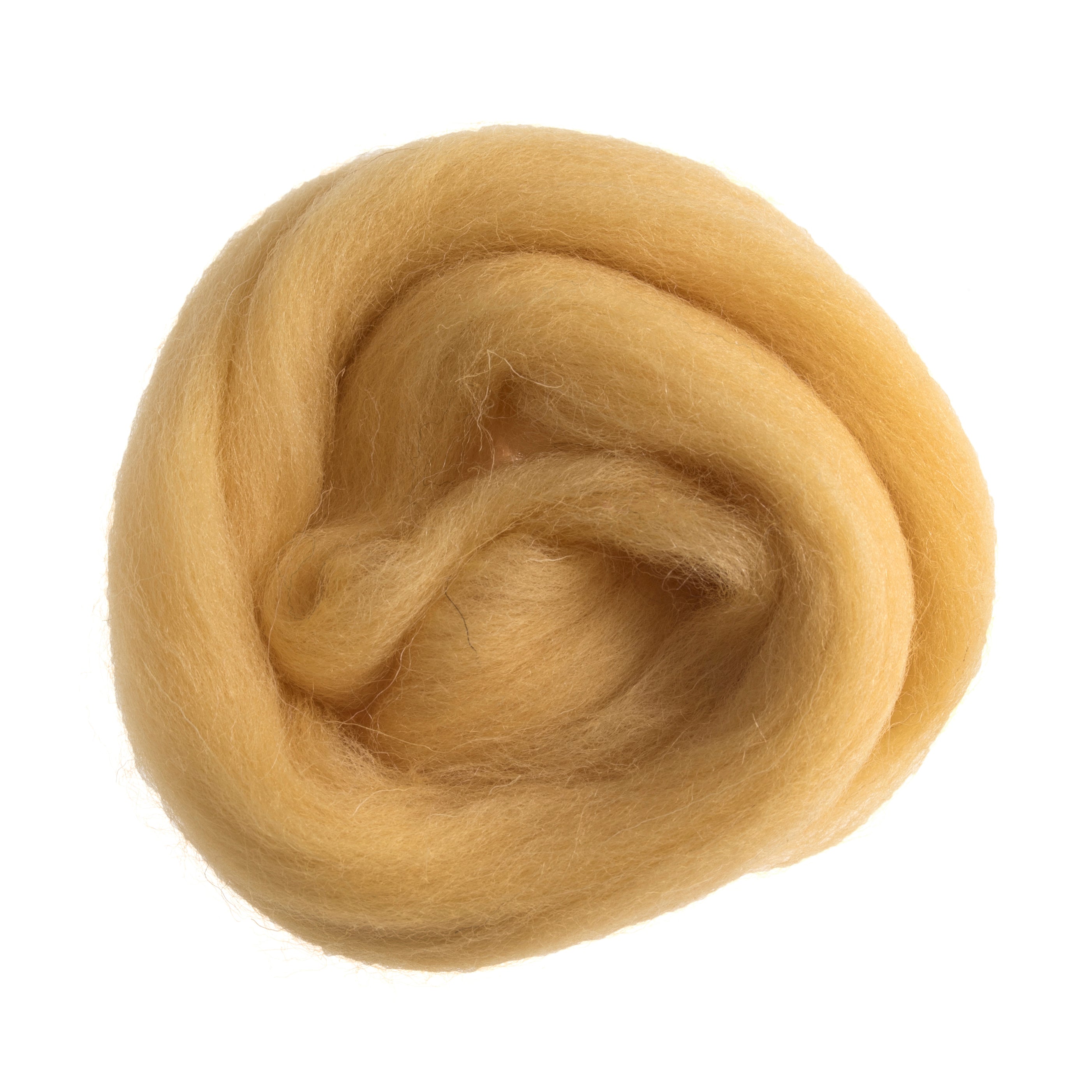 Trimits Natural Wool Roving – 10g Colorfast Fiber for Felting & Crafts