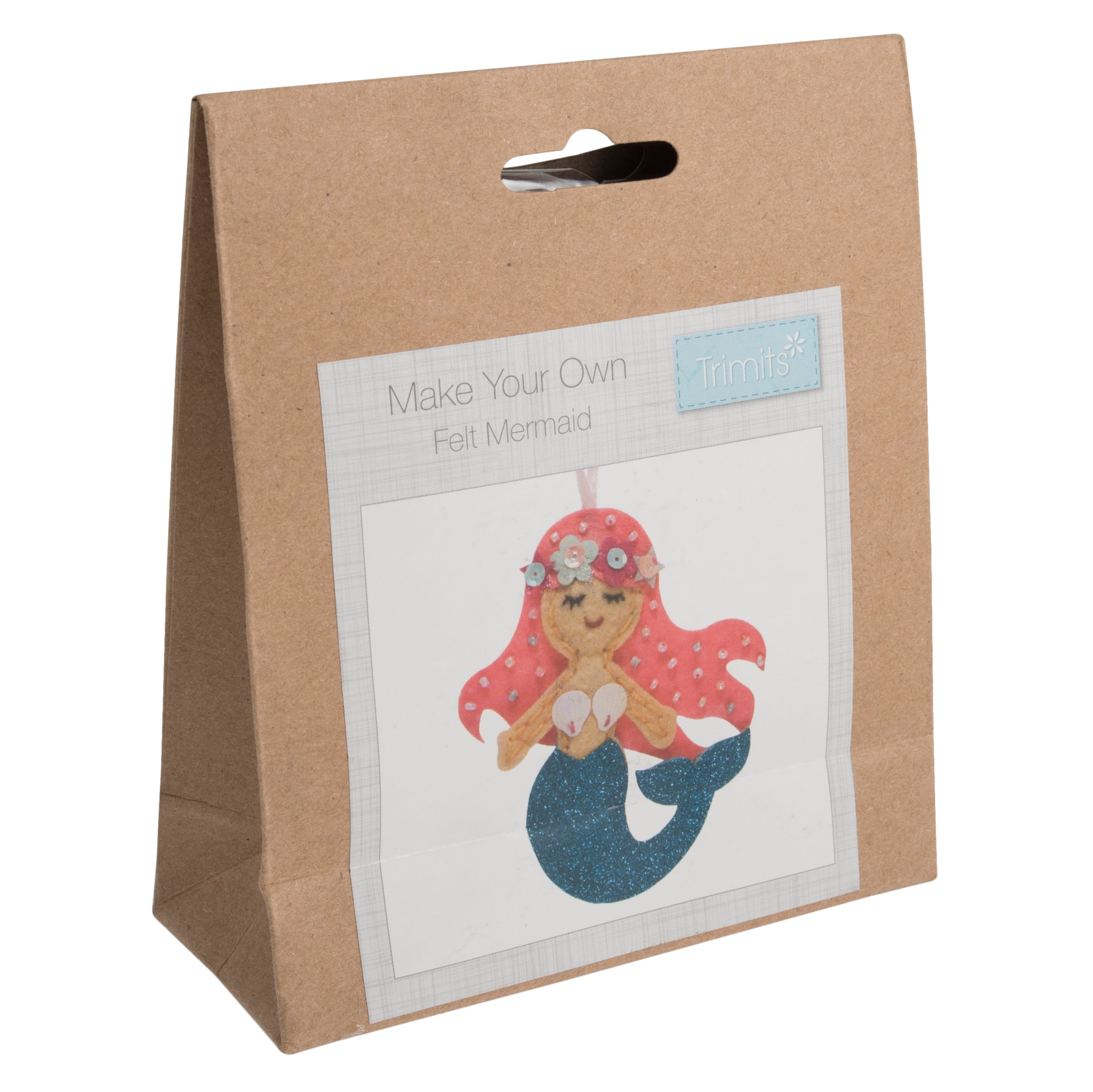 Trimits Felt Decoration Kit – Mermaid Craft Kit