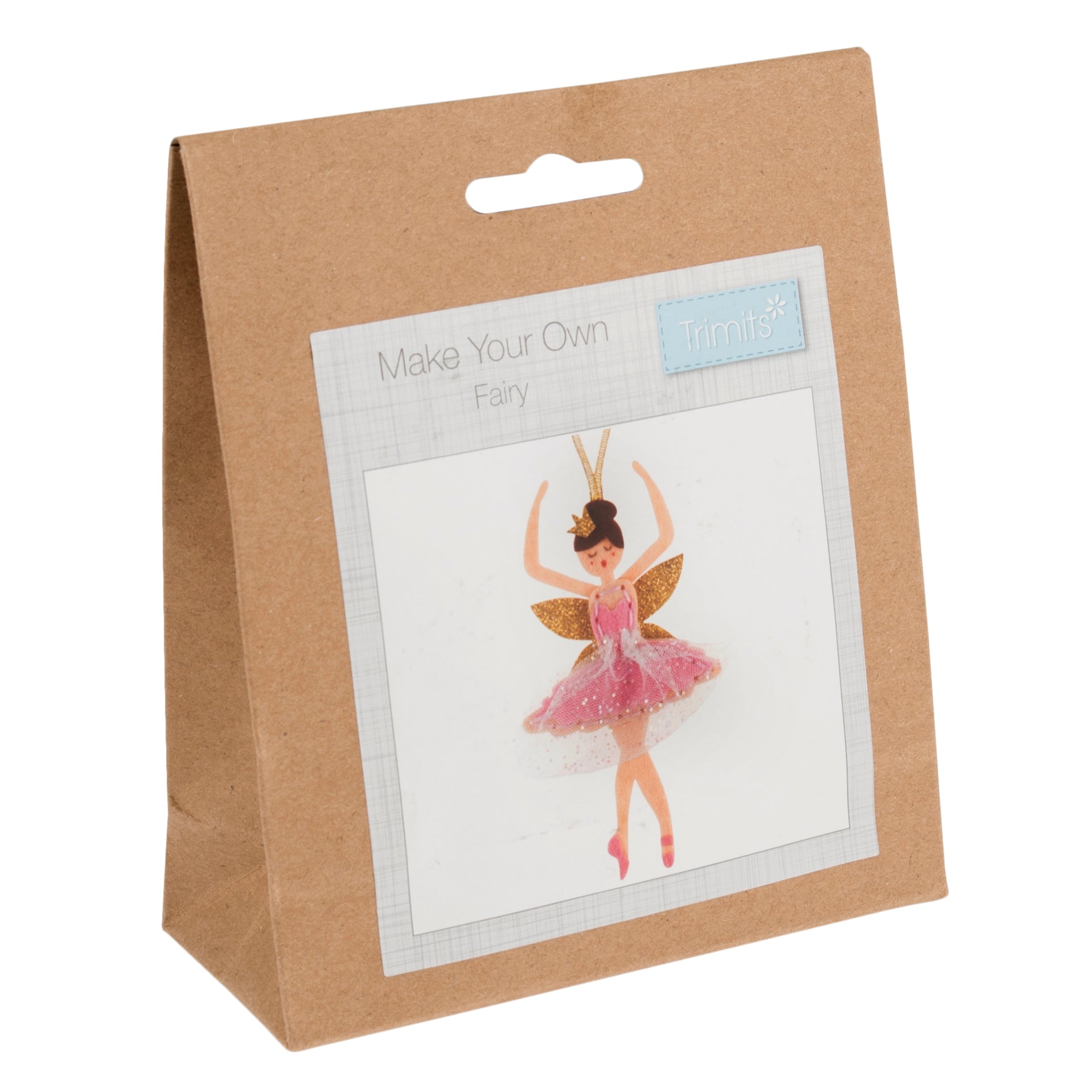 Trimits Felt Decoration Kit – Sugar Plum Fairy Christmas Craft