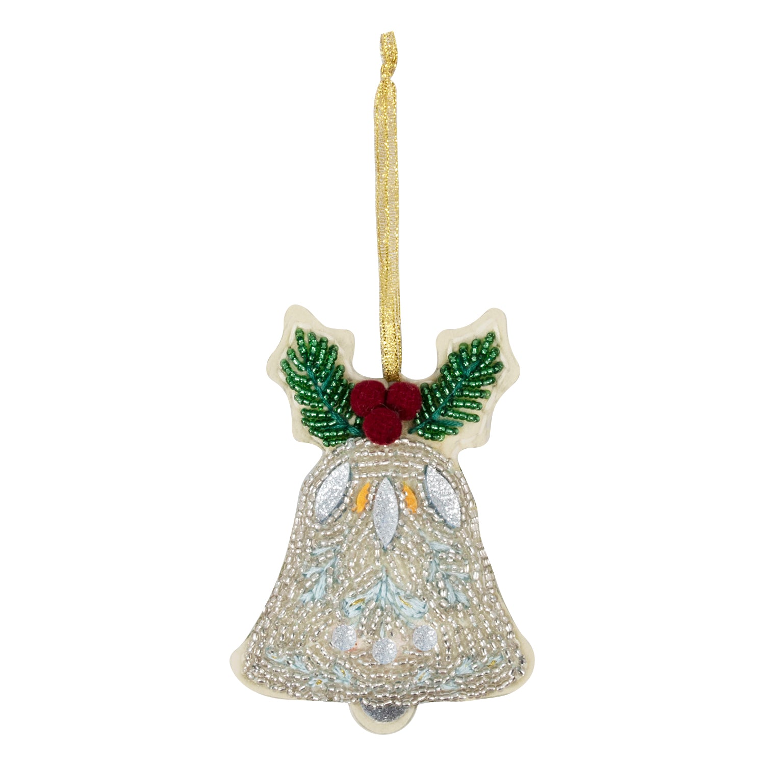 Trimits Felt Decoration Kit – Beaded Bell Christmas Craft