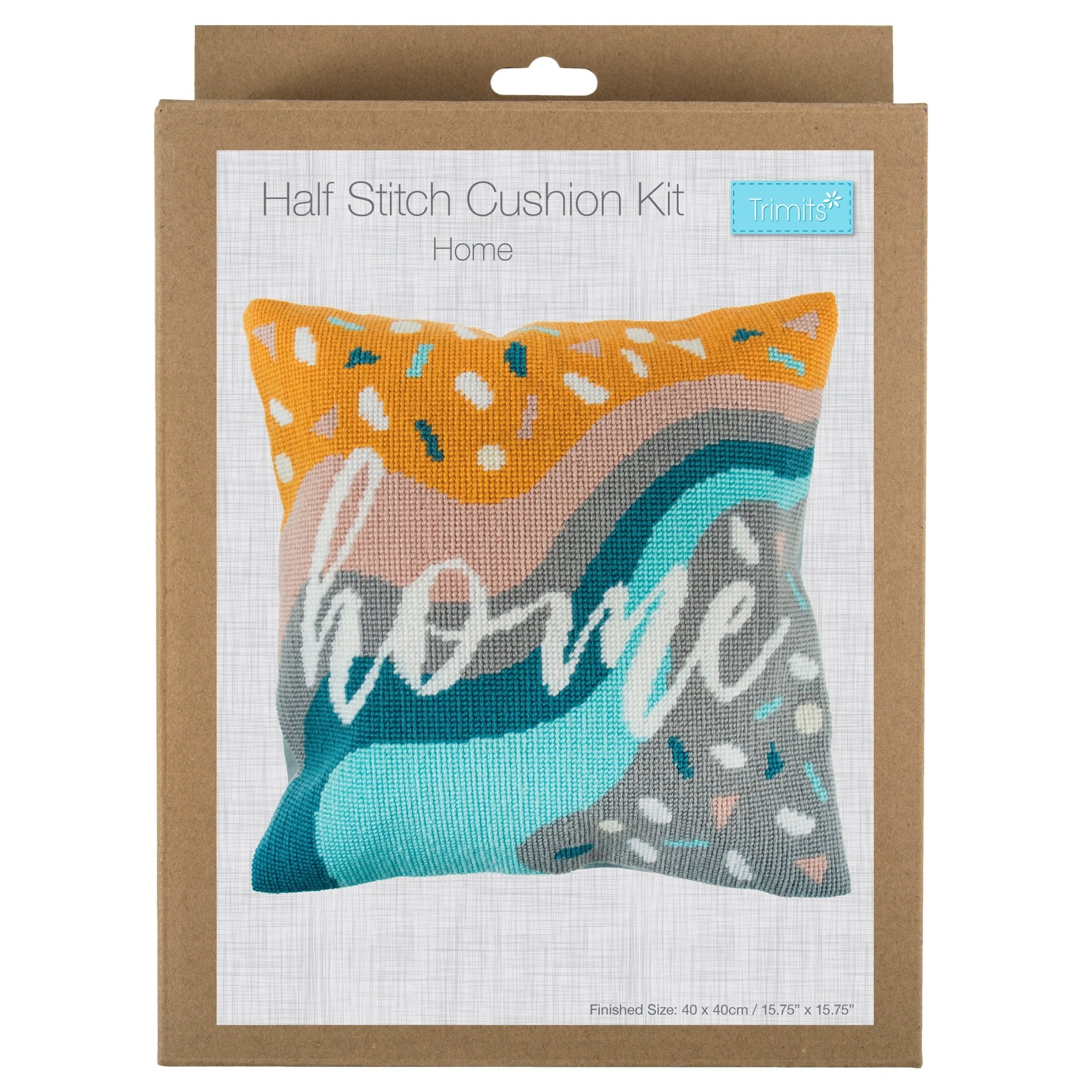 Half Stitch Cushion Kit Home - Galedi Pins
