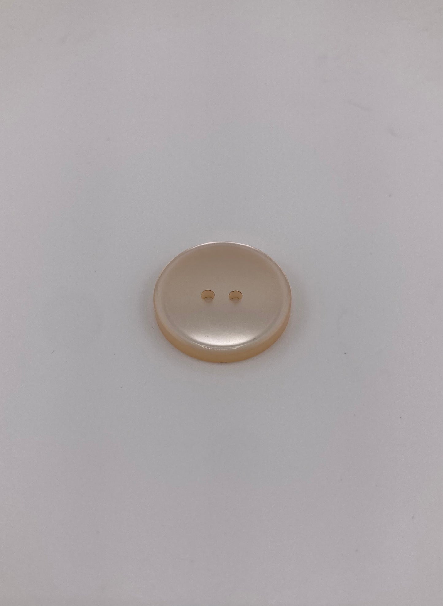 Pink Beige Pearlescent Button, 25mm, 2-holes