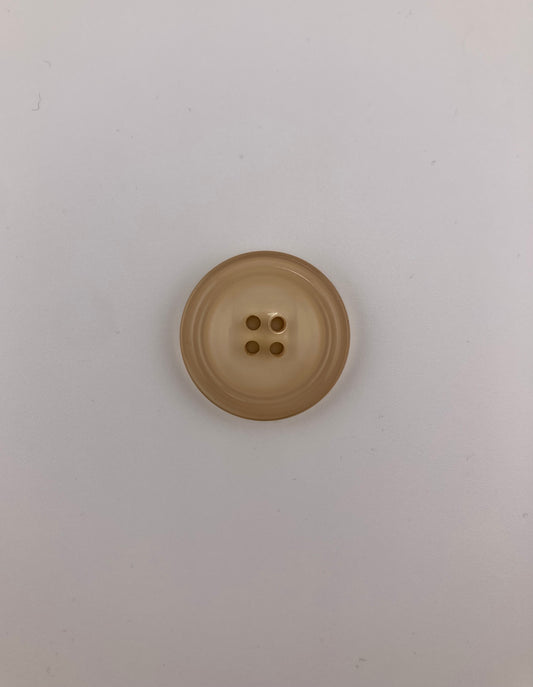 Pink Beige Button, 28mm, 4-holes