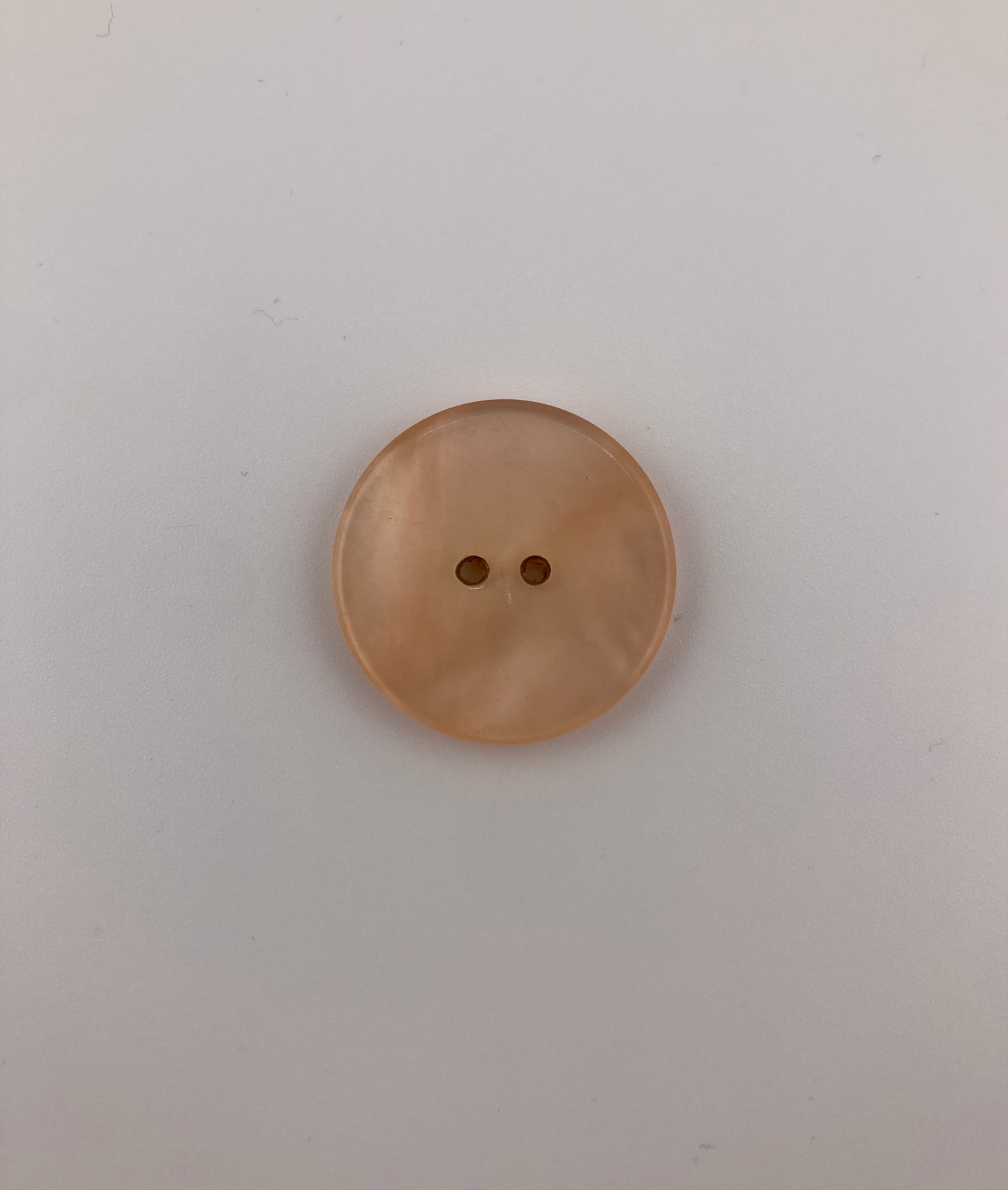 Pink Beige, Pearlescent Button, 29mm, 2-holes