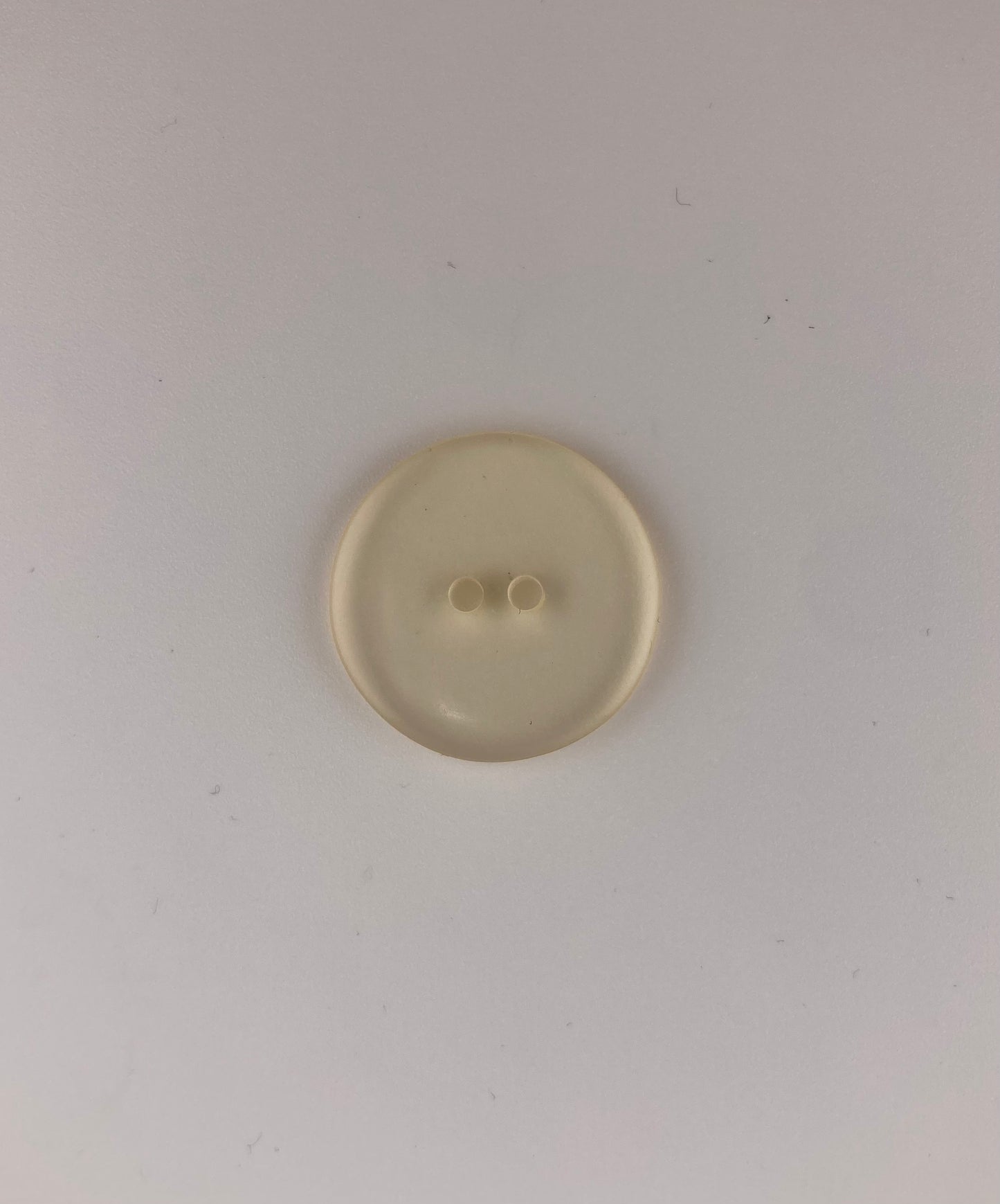 Clear Button, 23mm, 2-holes