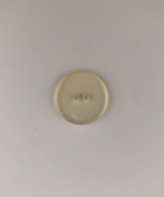 Clear Button, 23mm, 2-holes