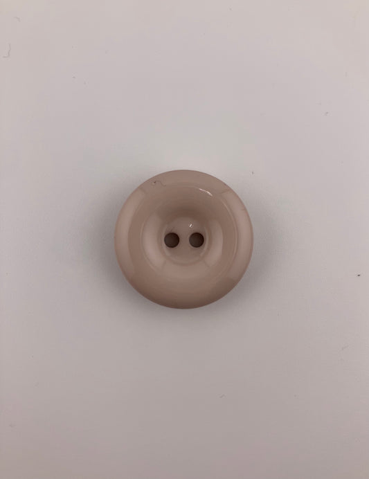 Pink Beige Button, 28mm, 2-holes