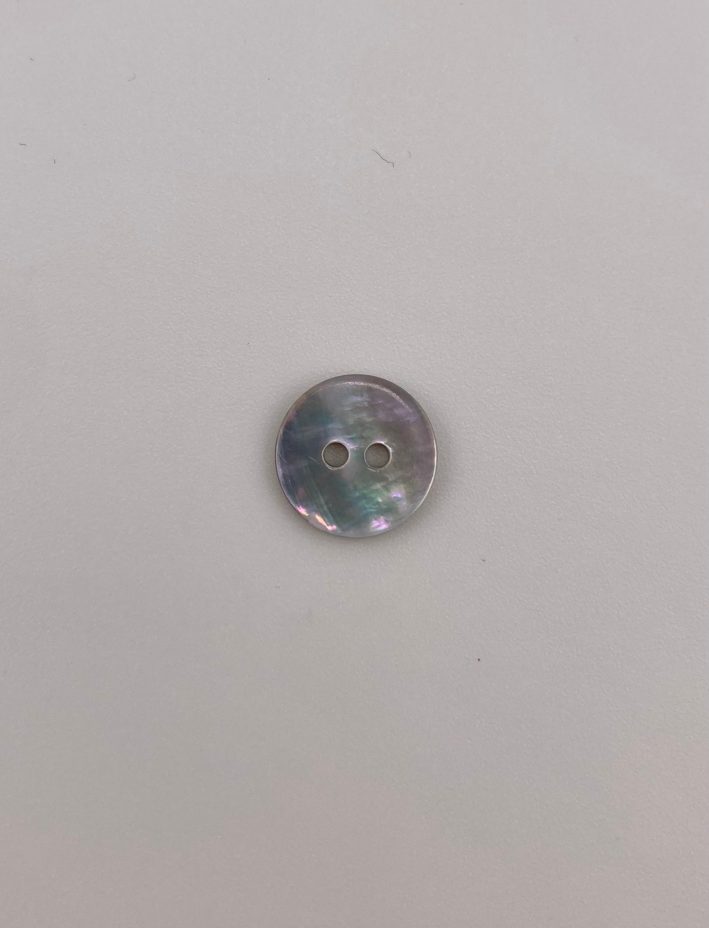 Mother of Pearl Button, Jones, 12mm, 2-holes