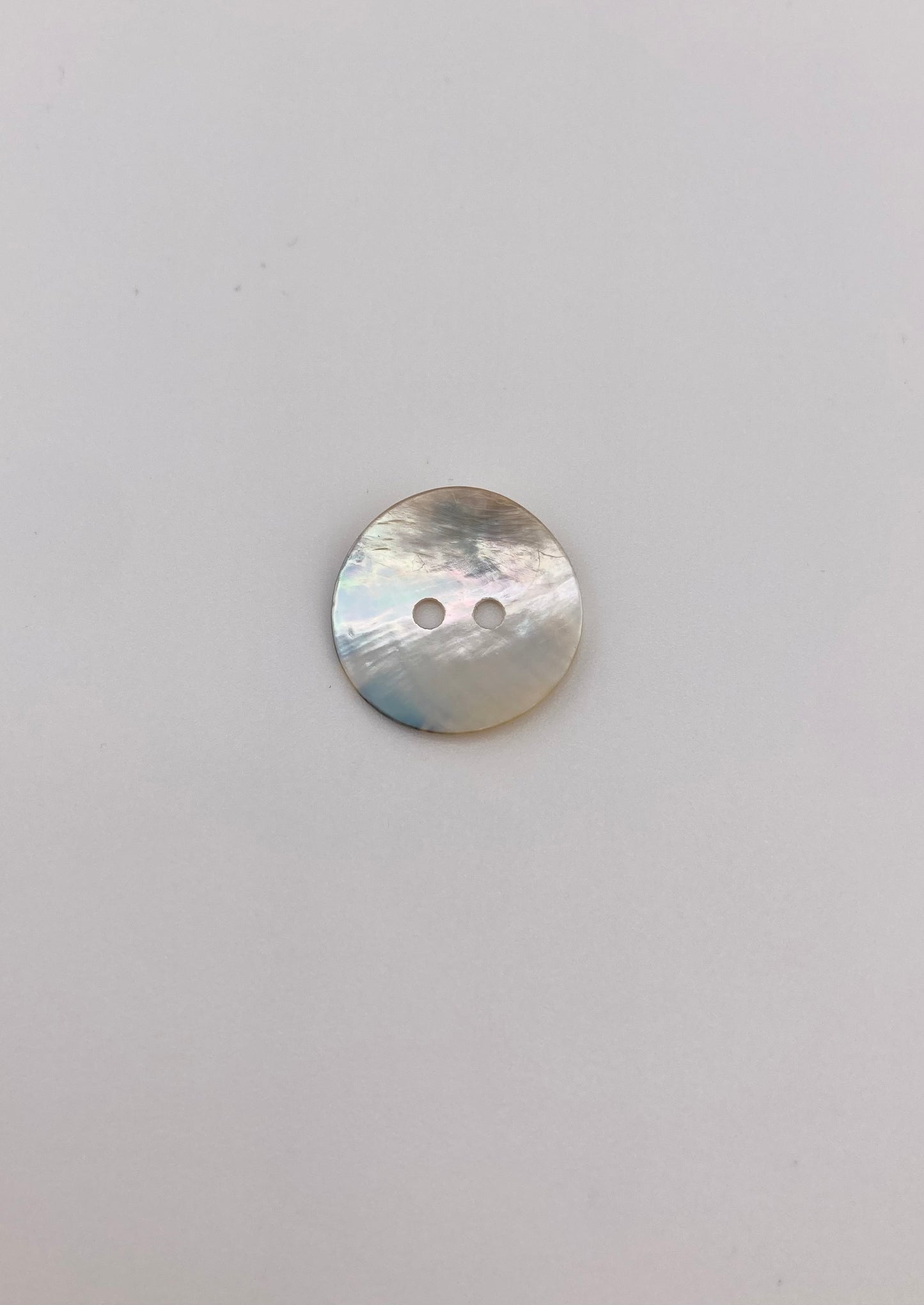 Mother of Pearl Button, 19mm, 2-holes