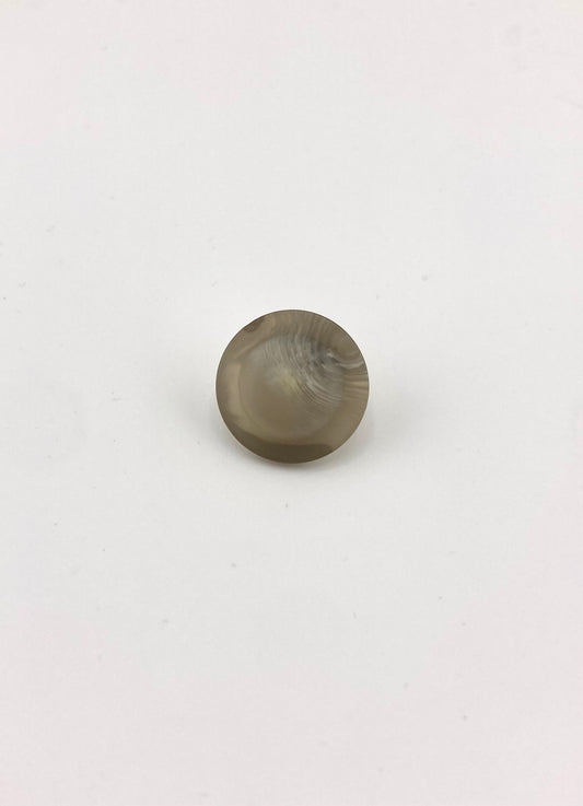 Stone Grey Marble Effect Button, 19mm, 1 hole at back