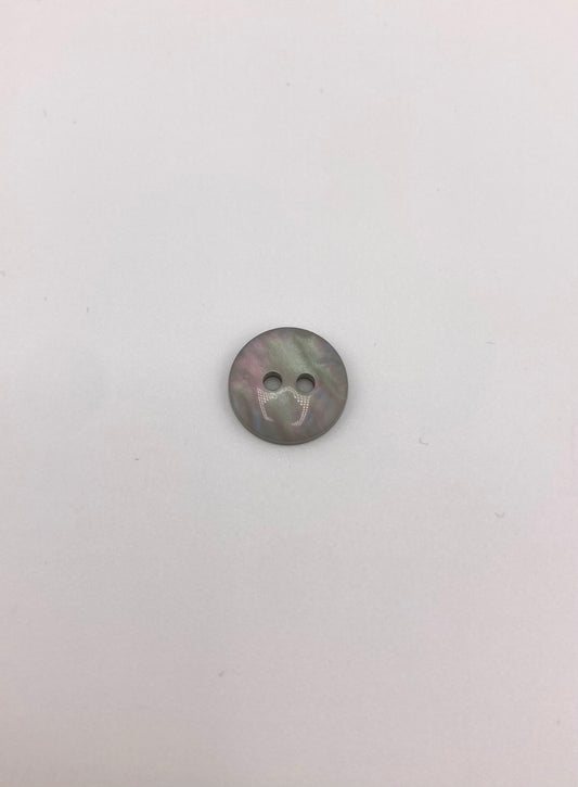 Iridescent Grey Button