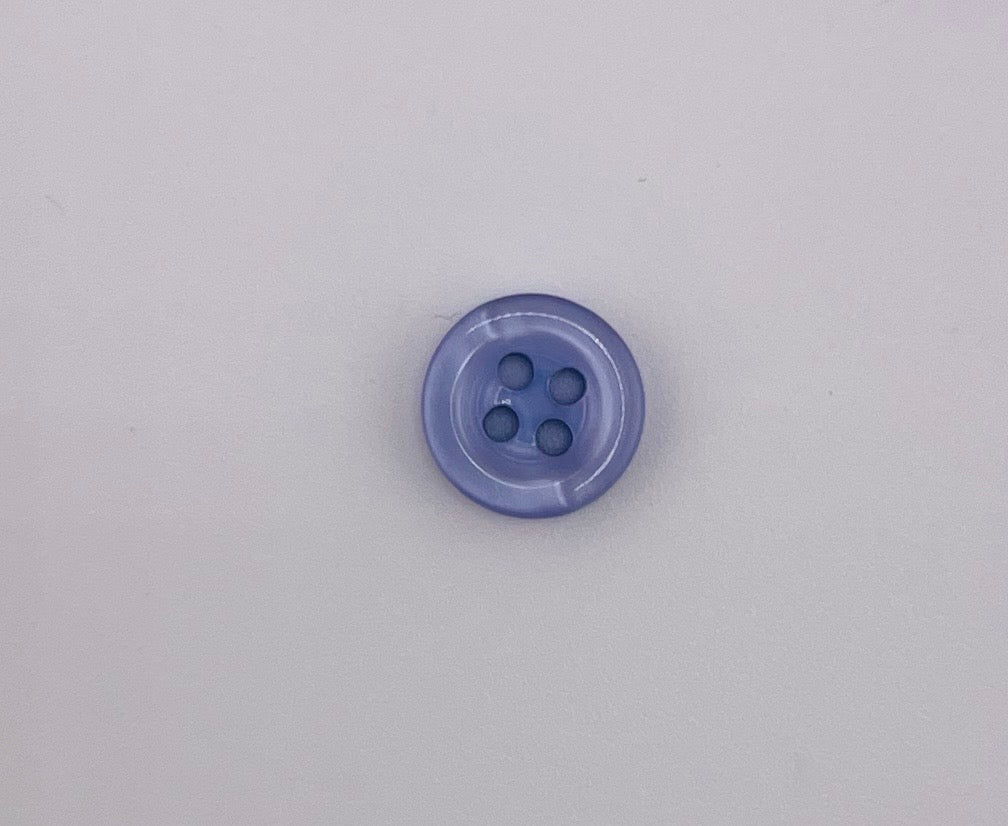 Polyester 4-hole Buttons, 10mm