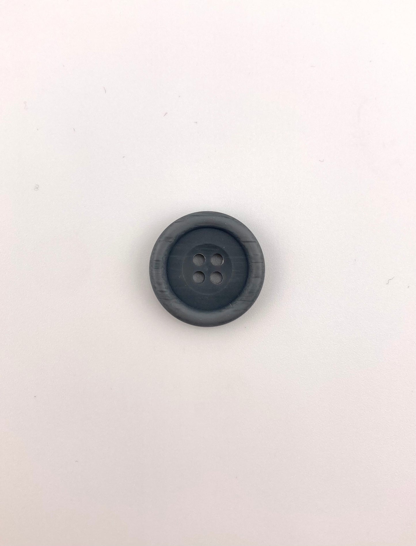 Steel Grey Button, 23mm, 4-holes