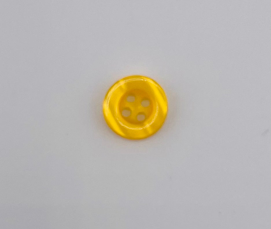 Polyester 4-hole Buttons, 10mm