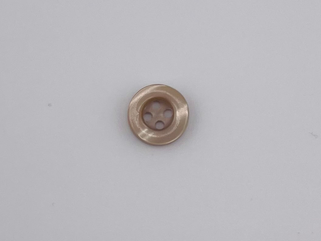 Polyester 4-hole Buttons, 10mm