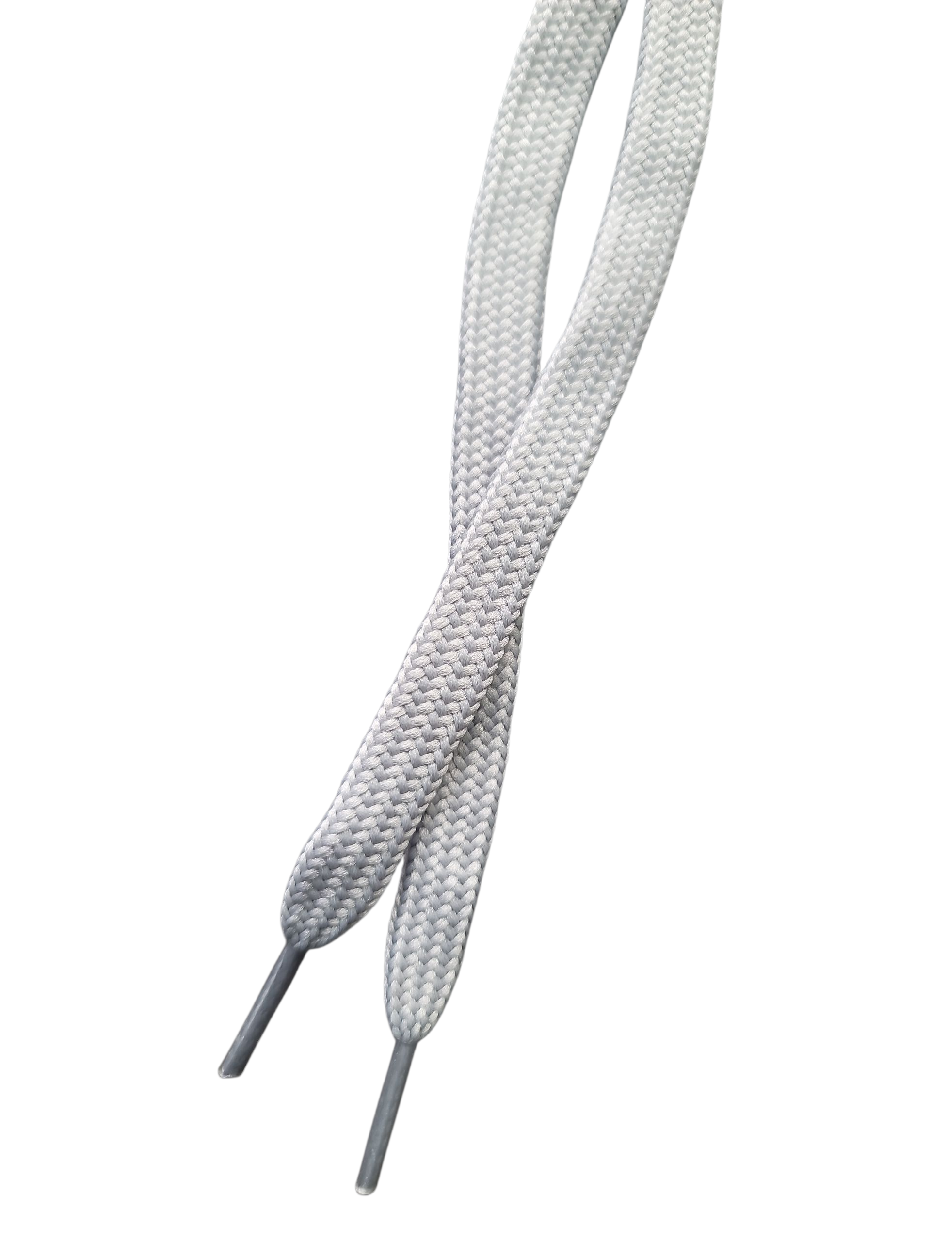 Galedi Pins Silver Grey Flat Shoelaces – 120cm Length