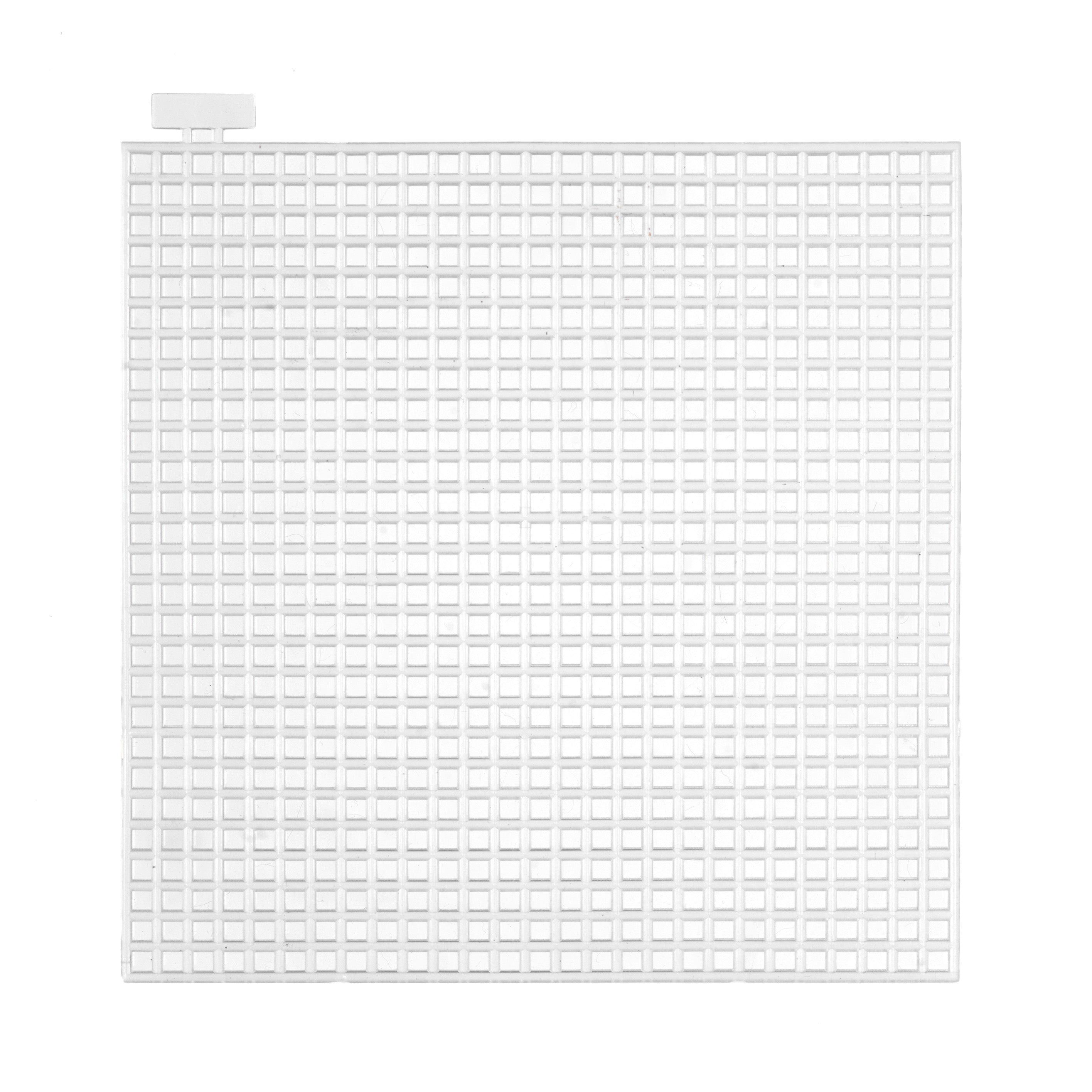 Groves Plastic Canvas Square – 10cm x 10cm, 7 Holes Per Inch