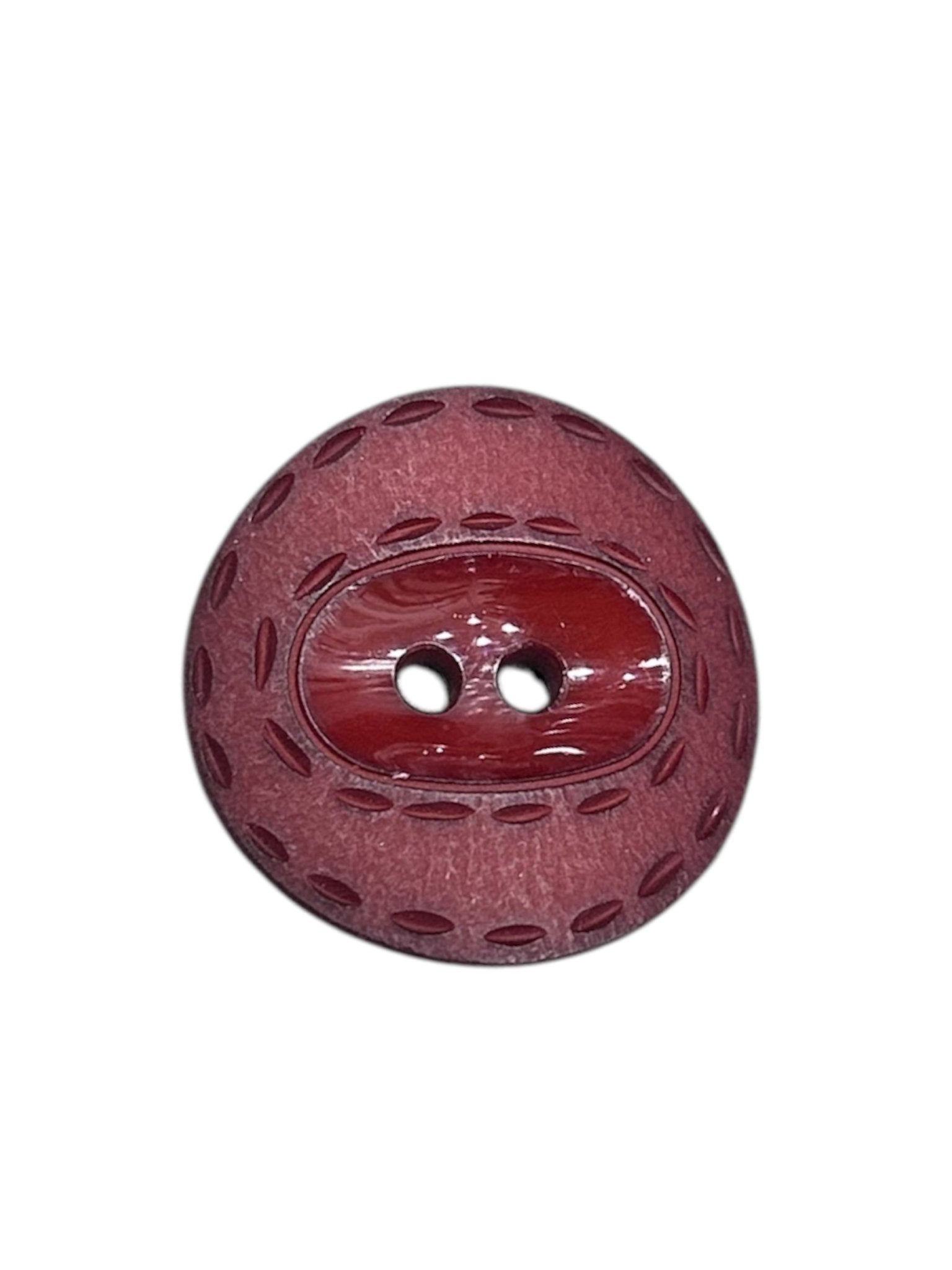 2 Hole Plastic Buttons, 22mm - Galedi Pins