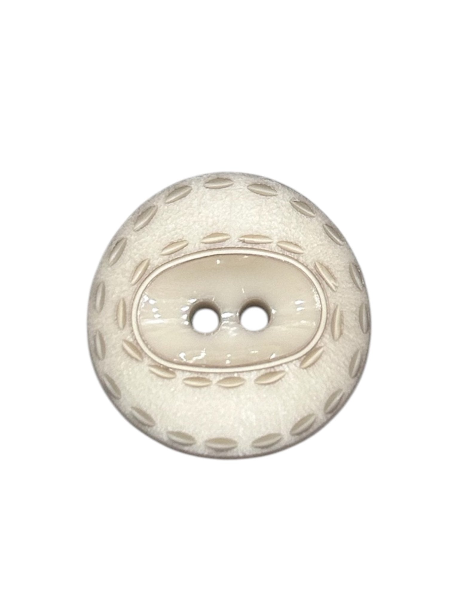 2 Hole Plastic Buttons, 22mm - Galedi Pins