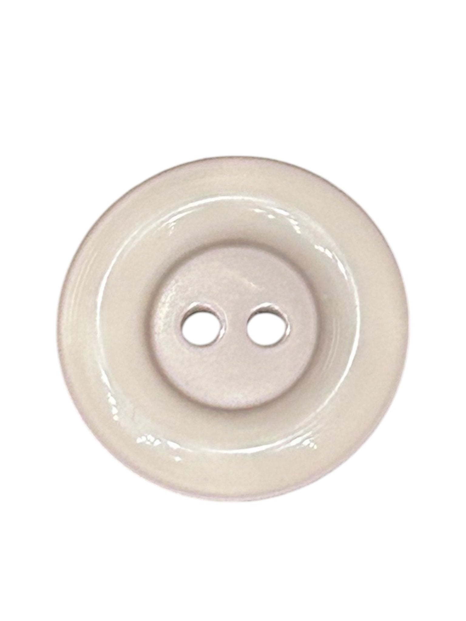 2 Hole Shiny Plastic Buttons, 27mm - Galedi Pins