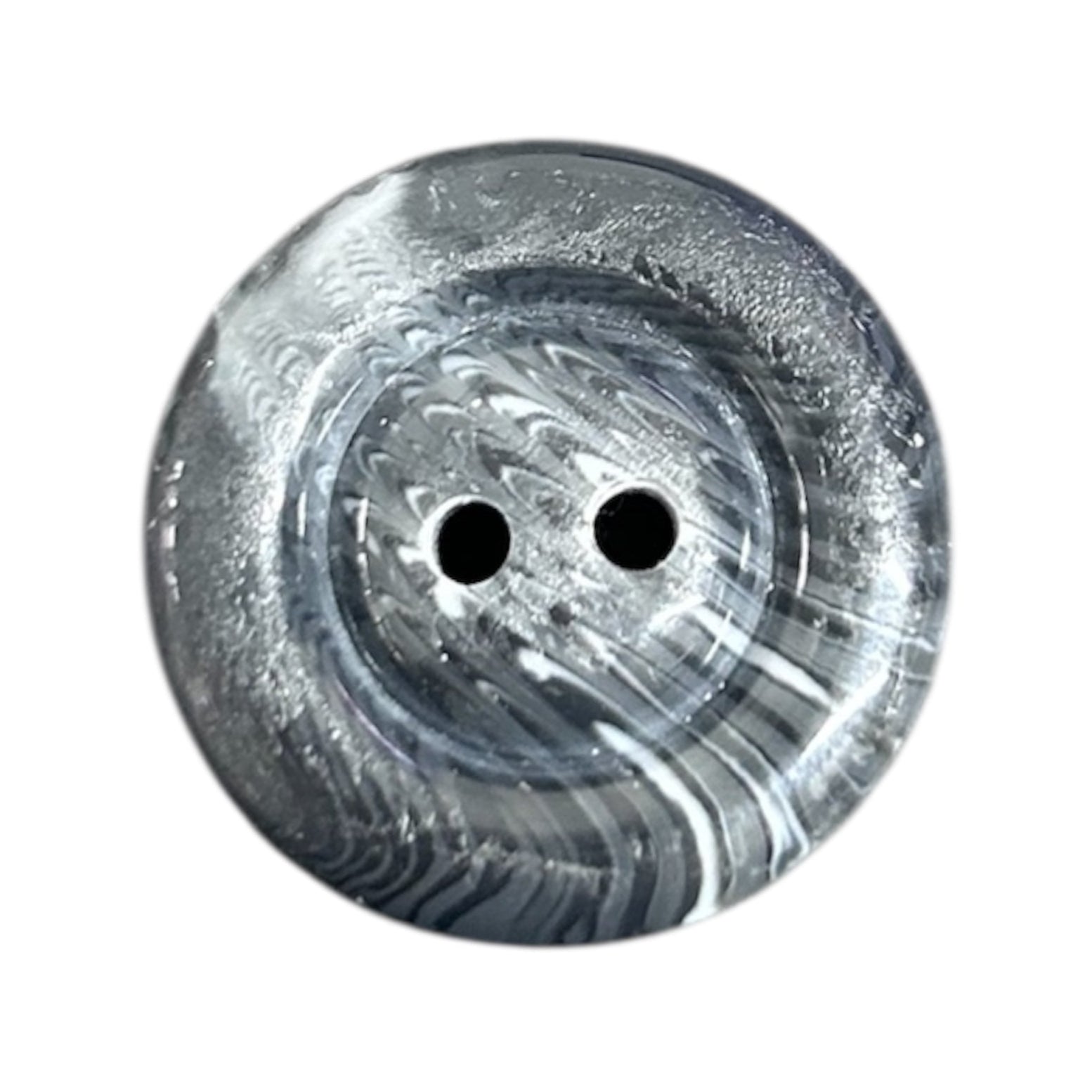 2 Hole Round Plastic Button - Galedi Pins