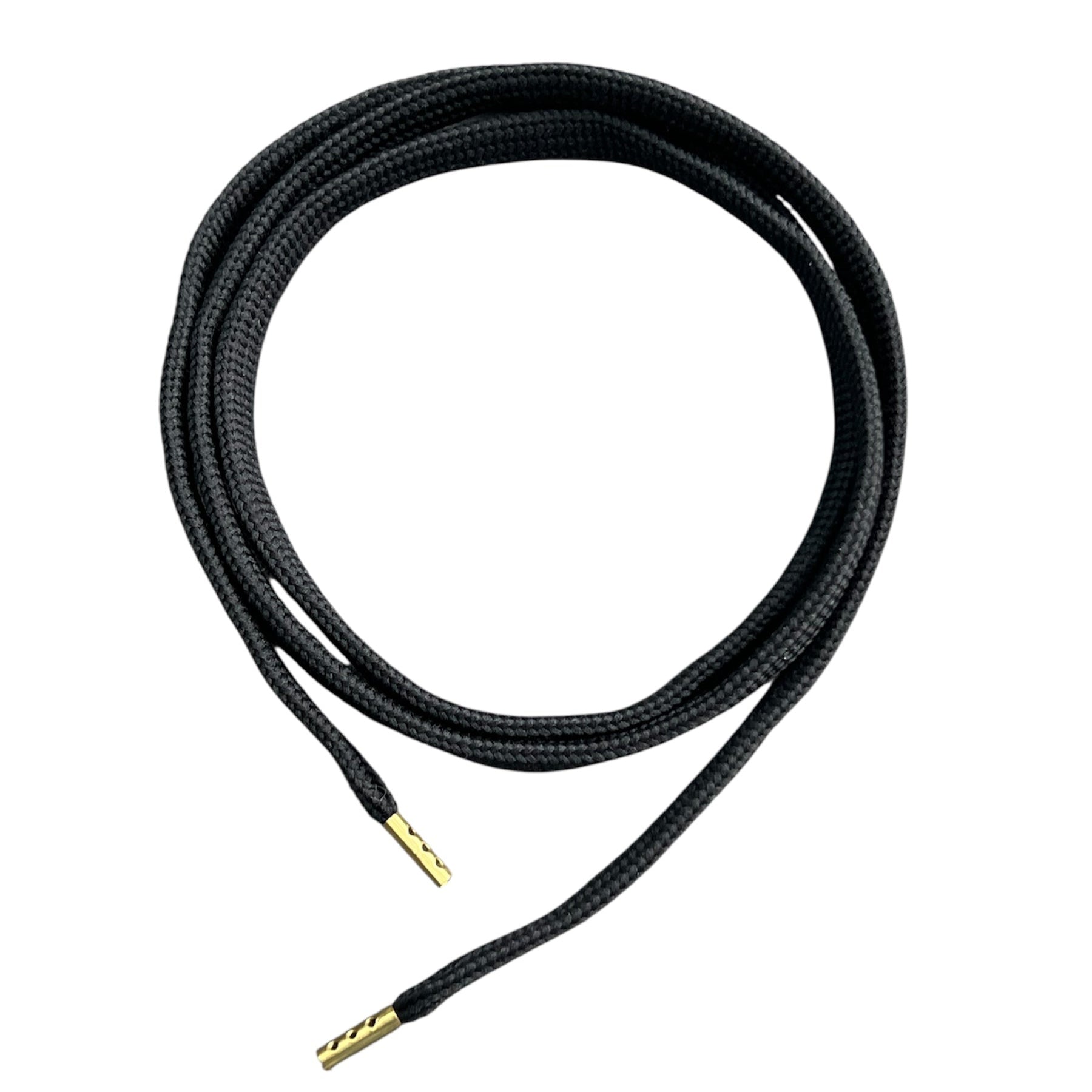 Galedi Pins Flat Shoe Laces – 10mm Width, 100cm Length, Gold or Plastic Tips