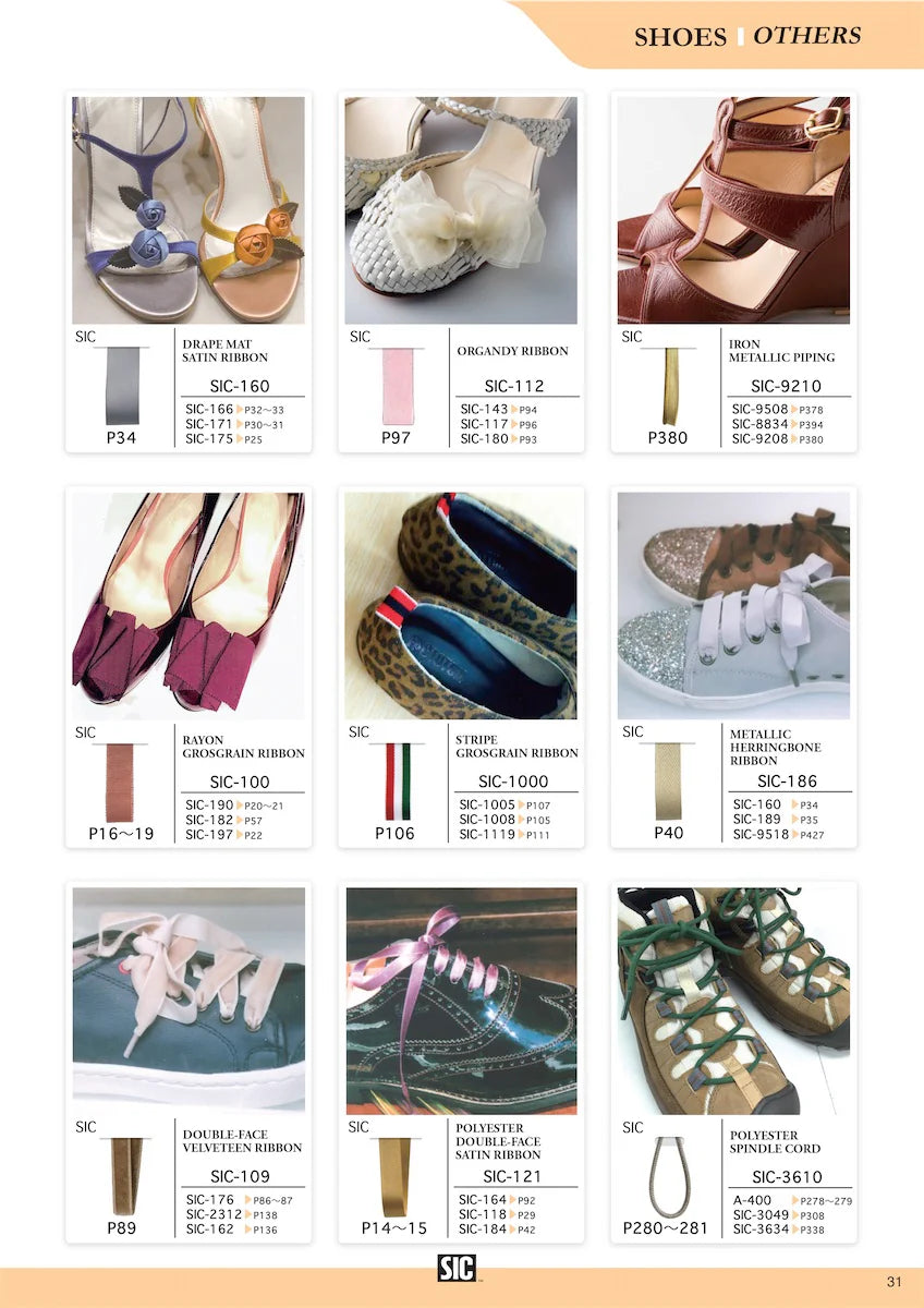 SIC-100 ЛЕНТА ИЗ ВИСКОЗА КОРОТКОГО ТИПА ШИНДО 