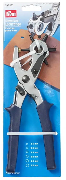 Revolving punch pliers