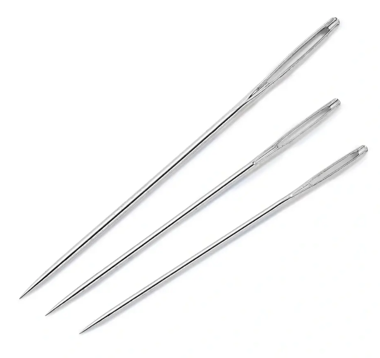 Crewel needles, No. 3-9/ 5-10, assorted, 16pc