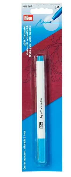 Trick marker Aqua, water-erasable