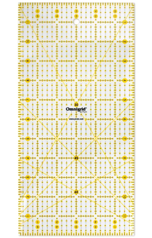 Universal ruler, 6x12inch