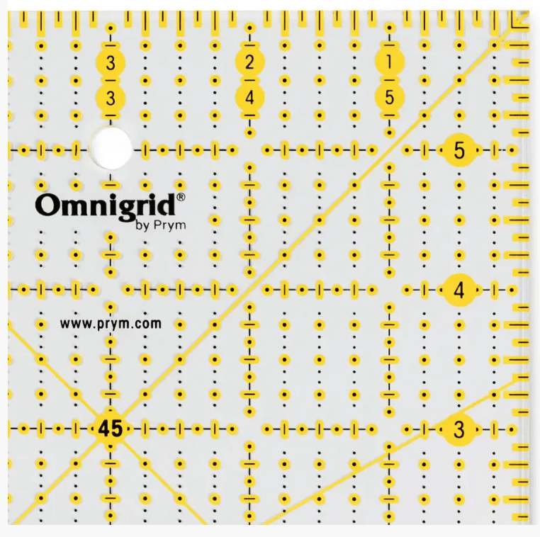 Universal ruler, 6x6inch angle - Galedi Pins