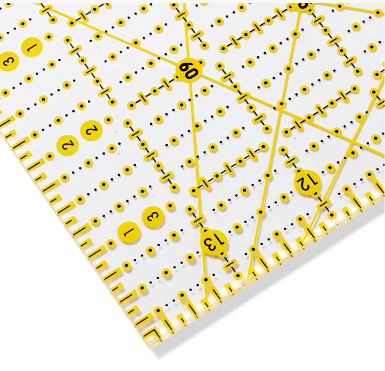 Universal ruler, 4x14inch grid