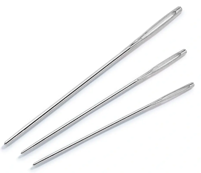 Tapestry needles with blunt point, No. 18, 1.20 x 50mm