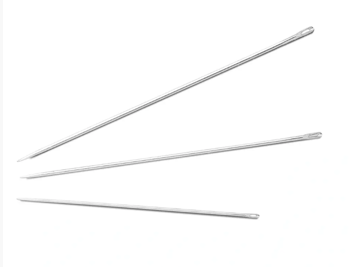 Millinery needles, No. 5-10, assorted