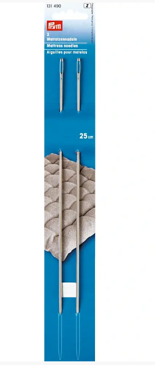 Mattress needles, 1.80 x 100mm, silver-coloured