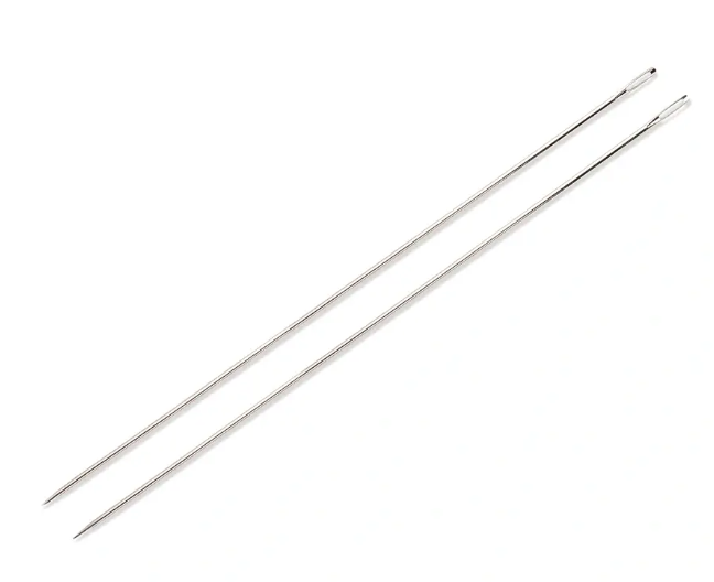 Mattress needles, 1.80 x 100mm, silver-coloured