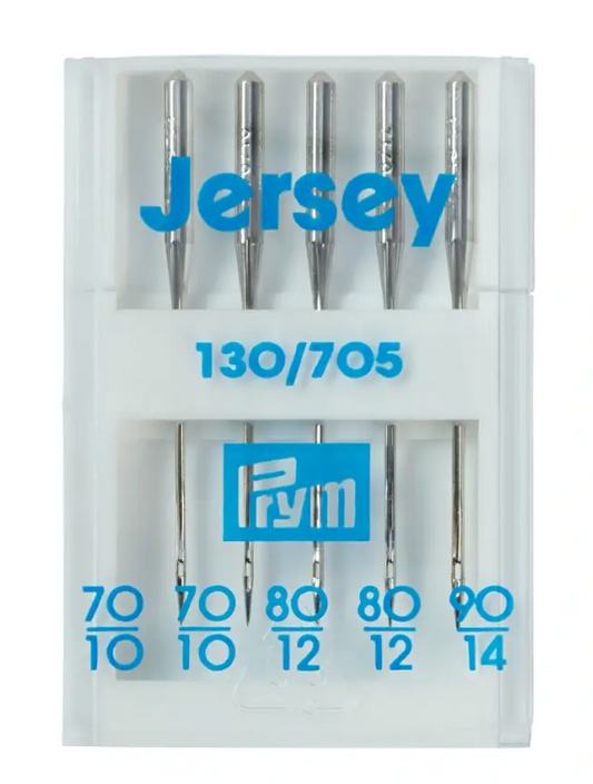 Jersey sewing machine needles, 130/705 70-90