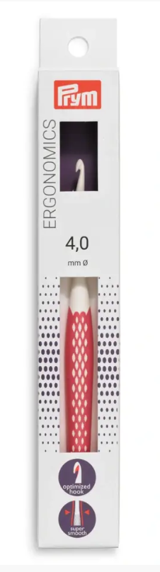 Wool crochet hooks prym.ergonomics, 16cm