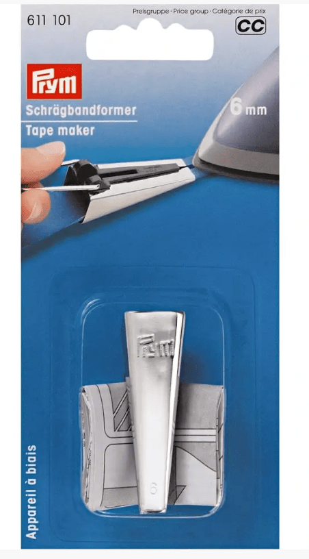 Bias binding maker, 6mm - Galedi Pins