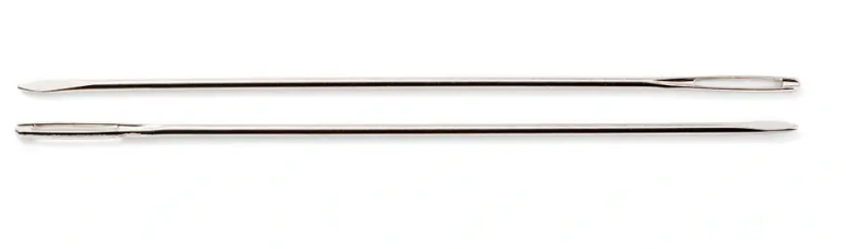 Coarse stitch needles