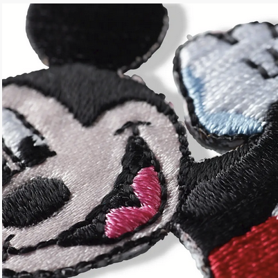 Appliqué Mickey, Minnie, Pluto assorted