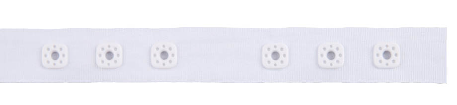 Snap Tape: 17mm x 1m, White