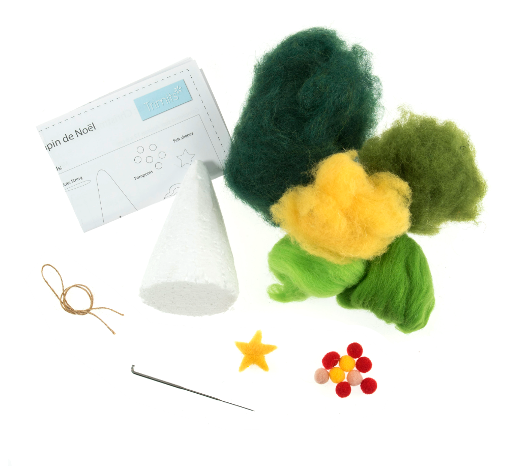 Needle Felting Kit: Christmas: Christmas Tree