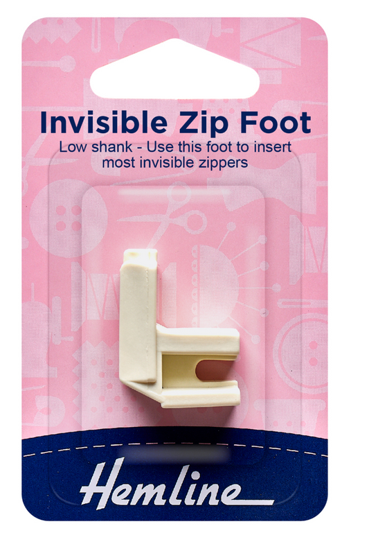 Zipper Foot: Invisible