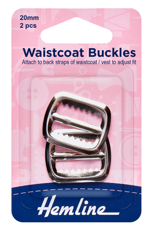 Waistcoat Buckles: 20mm